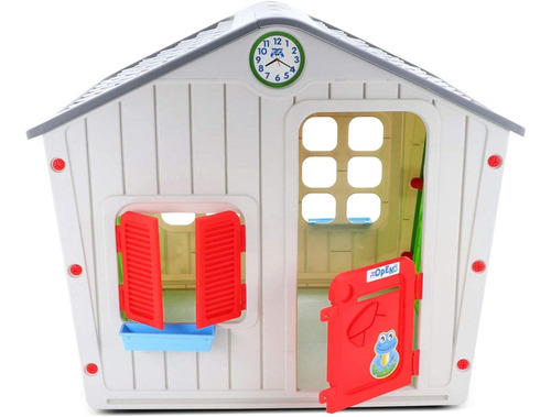 Casita Para Niños Starplay,de Plástico,140x108x115, En Caja