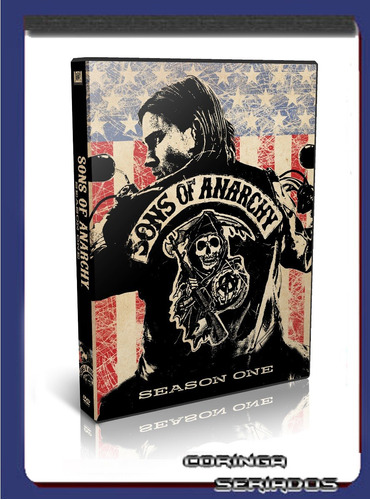 Box Dvd Sons Of Anarchy Coleção Completa Dublado Legendado