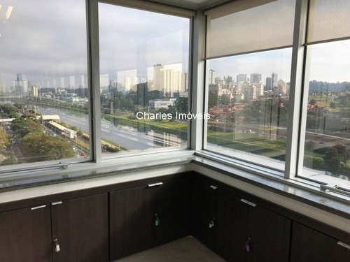 Imagem 4 de 10 de Locação Meio Andar, 579 Metros, 11 Vagas De Garagem, Cidade Monções, São Paulo - Sa00010 - 34442684