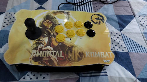 Controle Arcade Pc Mortal Kombat Xi - Sensor Optico