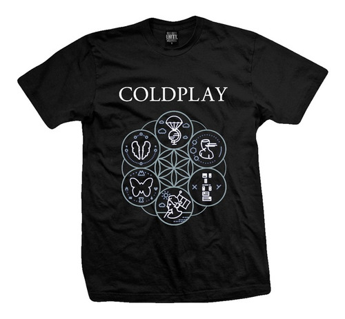 Remera Coldplay Speed On Sound Excelente Calidad 