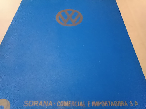 Capa Dura Proteção Manual Sorana Concessionária Volkswagen 