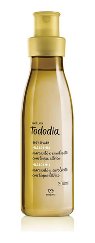 Colônia Spray Corporal Macadâmia Tododia 200ml | Natura