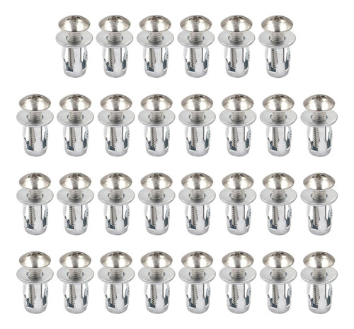 30 Tuercas Remachadas En Forma De Pétalo For Colocar Metal
