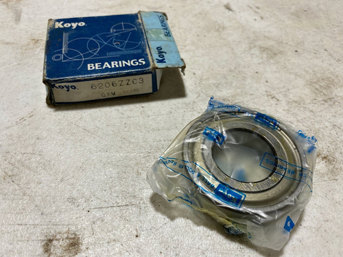 One (1) Koyo 6206zzc3 Deep Groove Bearing, Nos Unuse Ccs