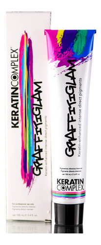 Tinte Para El Cabello Keratin Complex Graffitiglam Scarlet R