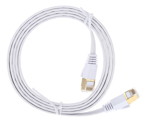 Cable Ethernet Lan De 15m De Alta Velocidad. Cat7 Sstp