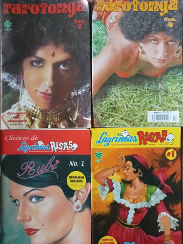 3 Revistas #1 Lágrimas Y Risas Rubí Rarotonga Yesenia