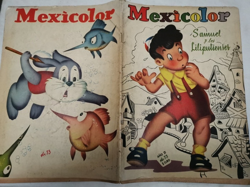Cómic Mexicolor Número 73 Año 1954