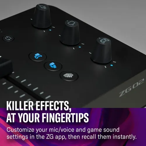 Gaming Mixer Yamaha Zg02 For Voice Chat And Game Streaming