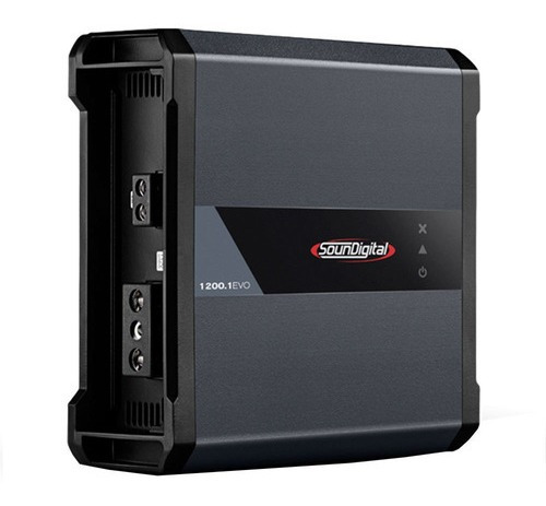 Imagem 2 de 6 de Módulo Amplificador Sondigital Sd1200. 1200 2 Ohms Evo 4.0