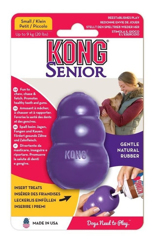 Juguete Para Perro Adulto Kong Senior Talla Small 