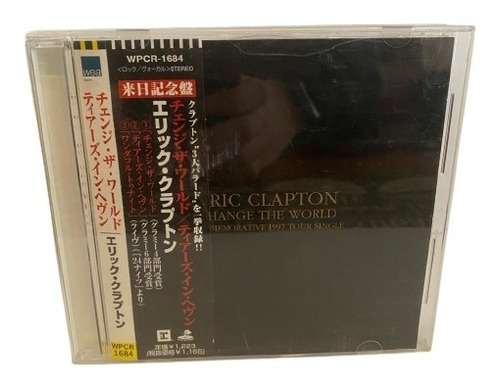 Eric Clapton  Change The World Cd Jap Obi   Usado