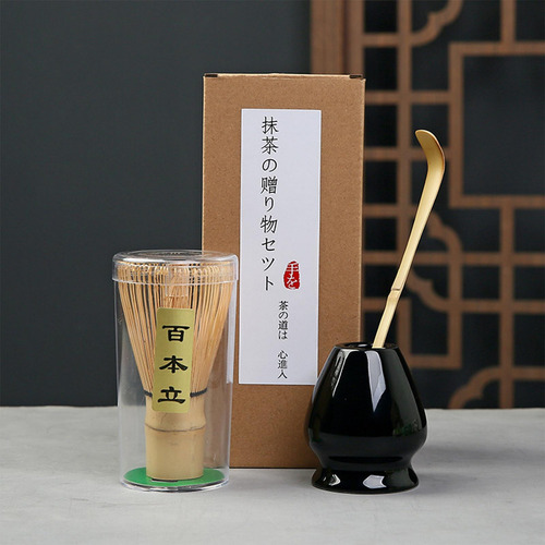 Matcha Watch Set Ceramics Matcha Batcher Soporte De Verde