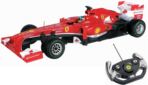 Vehículo Rc Carro Ferrari Fórmula 1 F138 Escala 1:12