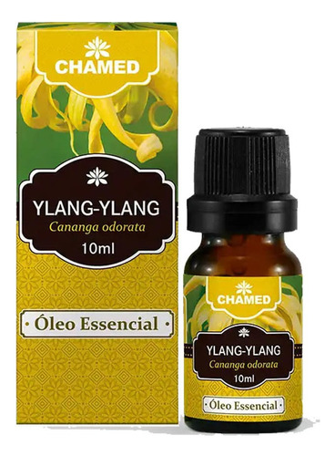 Óleo Essencial De Ylang-ylang 10ml - 100% Puro - Chamel