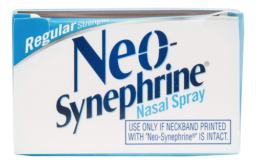 Spray Nasal Neosynefrina Para Alivio De Frío Y Seno, 05 Fl