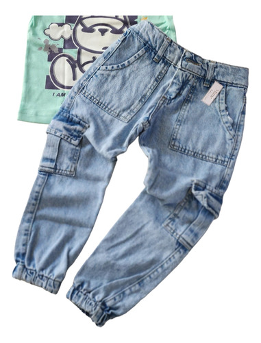 Jeans Niño / Jeans Jogger Cargo Nene