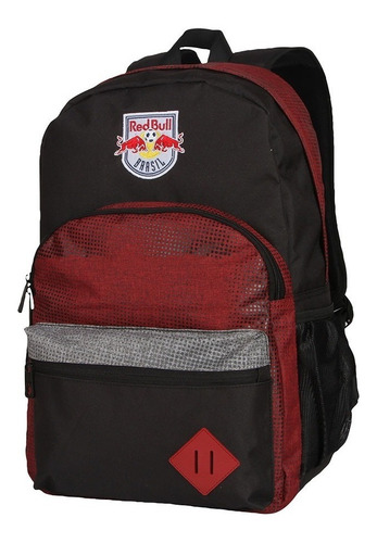 Mochila Notebook Red Bull Original Vermelha Preta Block Red