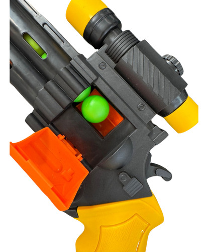 Pistola Juguete Lanzador Con Esposas Balas Redondas Y Dardos