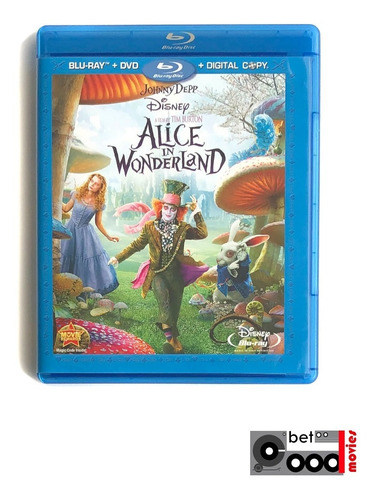 Blu-ray Película Alice In Wonderland - Edición 3 Discos 