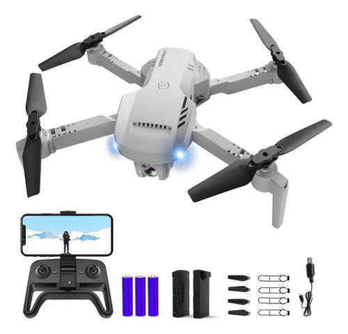 Radclo Mini Dron Con Cámara  Drone Plegable 1080p Hd Fpv