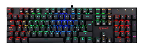 Teclado Redragon Mitra K551rgb-1 Mecanico Chroma Rgb Red