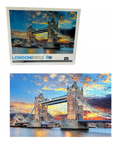 Rompecabezas Puzzle 1000 Piezas Puente Tower Bridge London 