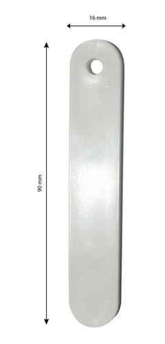 Placa Identificação Palito Plantas Mudas Estufas 9cm/500un