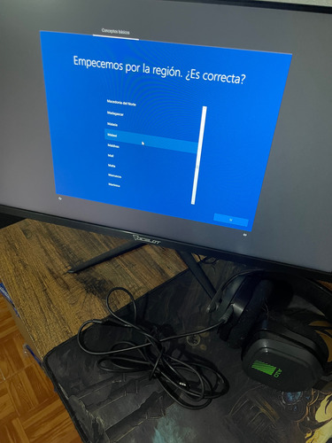 Pc Gamer: Cpu, Monitor, Teclado, Mouse, Escritorio, Cable... (Usado)