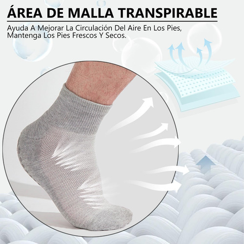 Calcetines Para Diabéticos 4 Pares, Calcetines Diabeticos