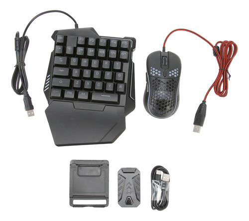 4 Em 1 Mobile Game Combo Pack Pad Controller Gamg Keyboard