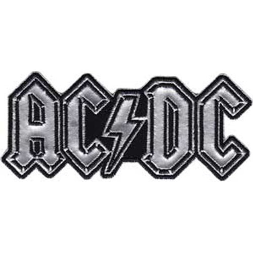 Parche De Logotipo De Cromo Ac/dc De Aplicación