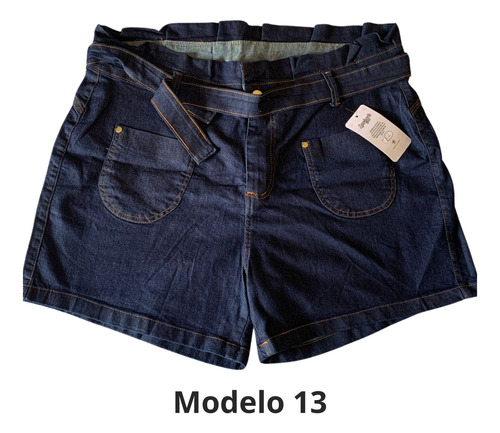 Short Jeans Curto Plus Size Feminino Novo Promoção 46 Ao 54