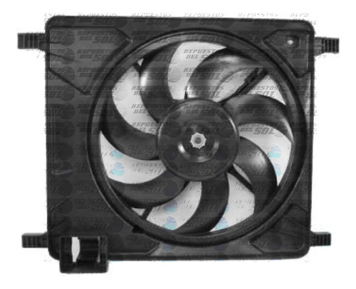 Electroventilador Motor Para Spark 1.2 B12d1 Dohc 2010 2019