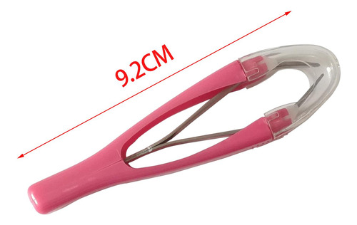 4 Pinzas Para Cejas Clip De Eliminación De Cejas Rosa