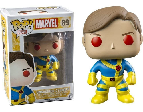 Figura Funko Marvel #89 - Cíclope Sin Máscara