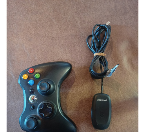 Joystick Inalámbrico Microsoft Xbox 360 Original C/ Receptor