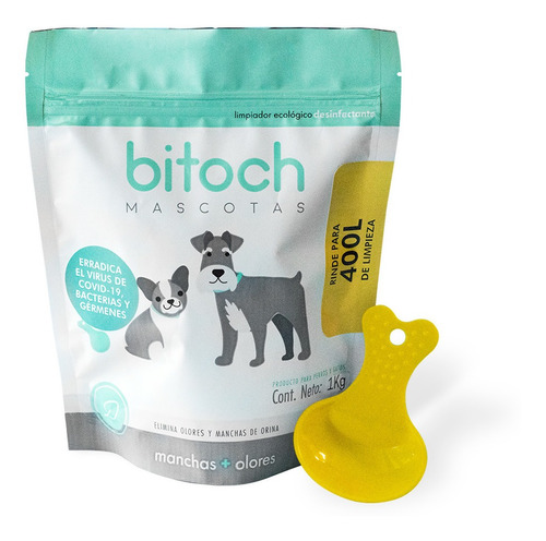Bitoch Limpiador Biodegradable Concentrado Para Mascotas 