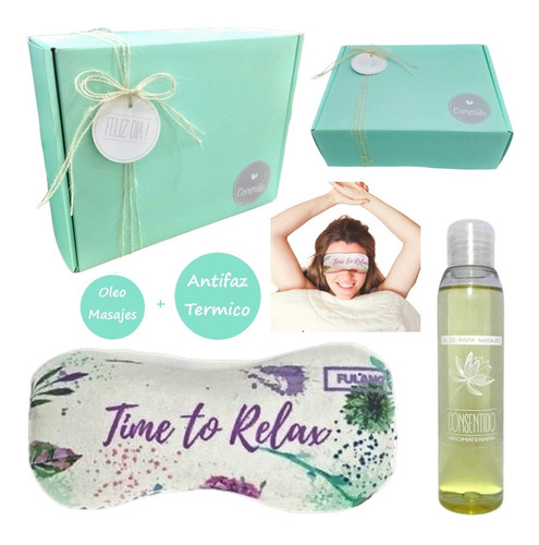 Set Caja Mujer Kit Regalo Gift Box Combo Spa Relax Zen N89