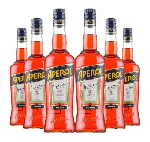Pack Licor Aperitivo Aperol 750ml X6 Uds.