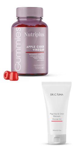 Duo Gel De Paprika + Gomitas De Vinagre Y Manzana