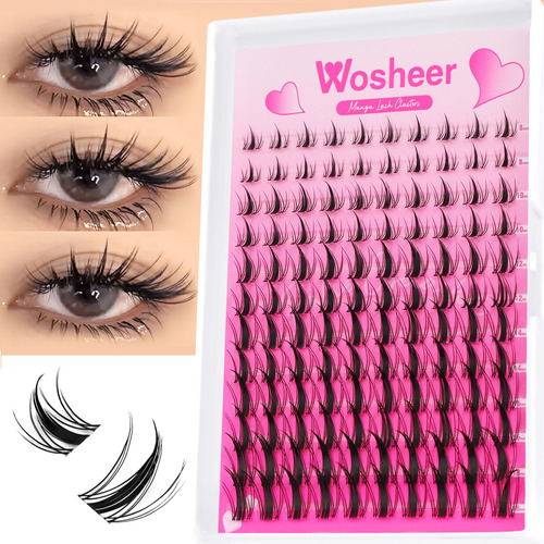 Extensiones De Pestañas Individuales Wosheer 8-18mm (matte)