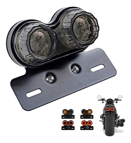 Ankia - Luz Trasera De Motocicleta De 40 Luces Led De 40 W,