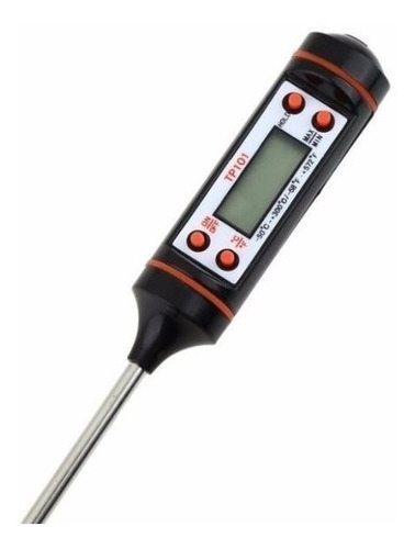 Imagen 3 de 4 de Termometro Digital Cocina Pinchacarne Liquidos -50° +300°
