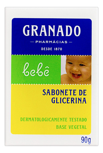 Sabonete Glicerina Bebe 90gr