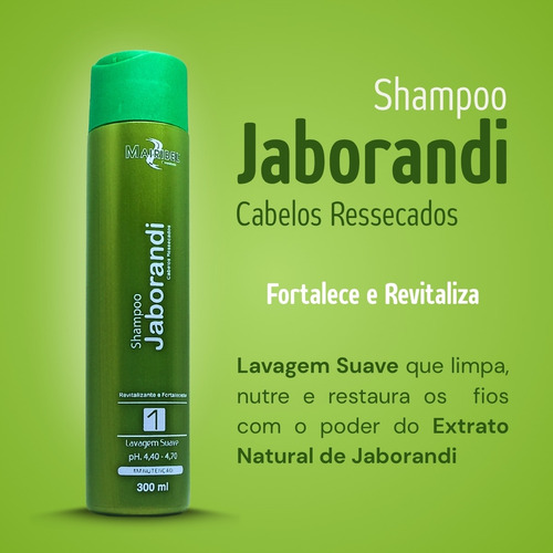 Kit Jaborandi Mairibel Shampoo E Cond 2x300ml Fios Frágeis