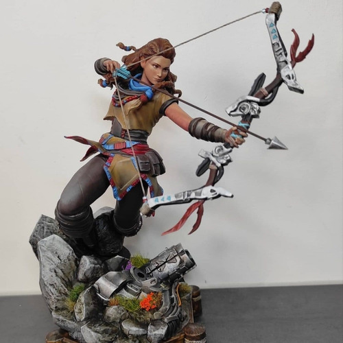  Archivo Stl Impresión 3d - Horizon Zero Dawn Aloy 1