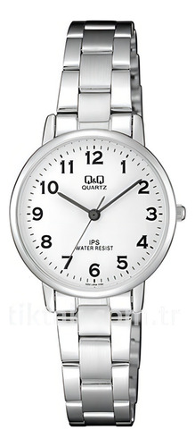 Reloj Q&q Dama Plateado 100% Original Ref: Qz01j204y