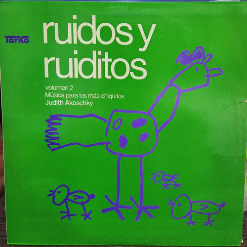 Vinilo Judith Akoschky Ruidos Y Ruiditos Volumen 2 If1